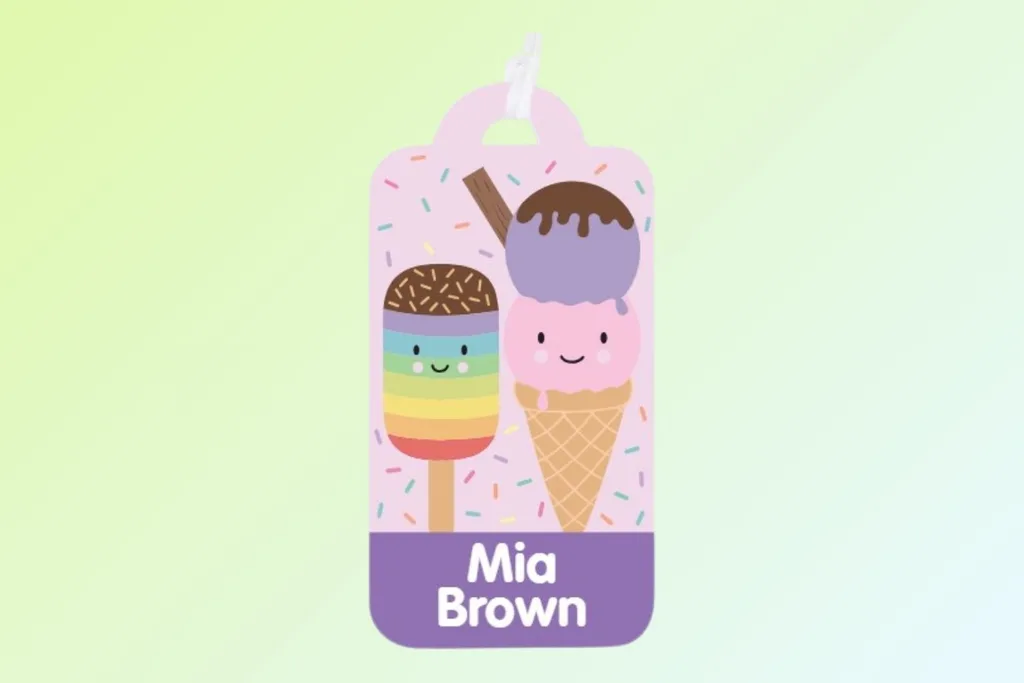 Bright Star bag tags