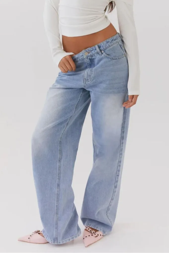 Peppermayo Keanna low rise denim jean