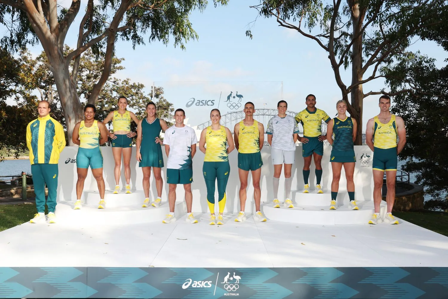 australian olympic uniform paris