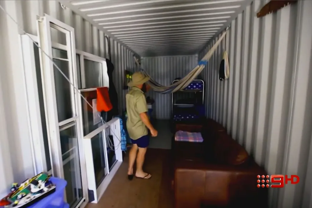 Wombat shipping container