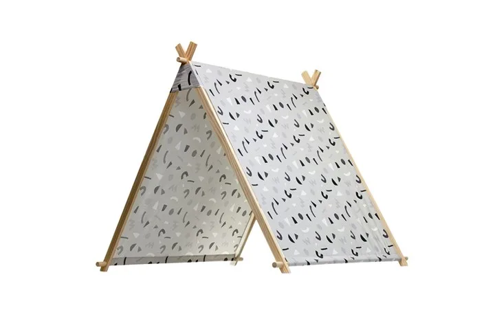 Mum creates the ultimate Kmart slumber party using A frame play tent New Idea