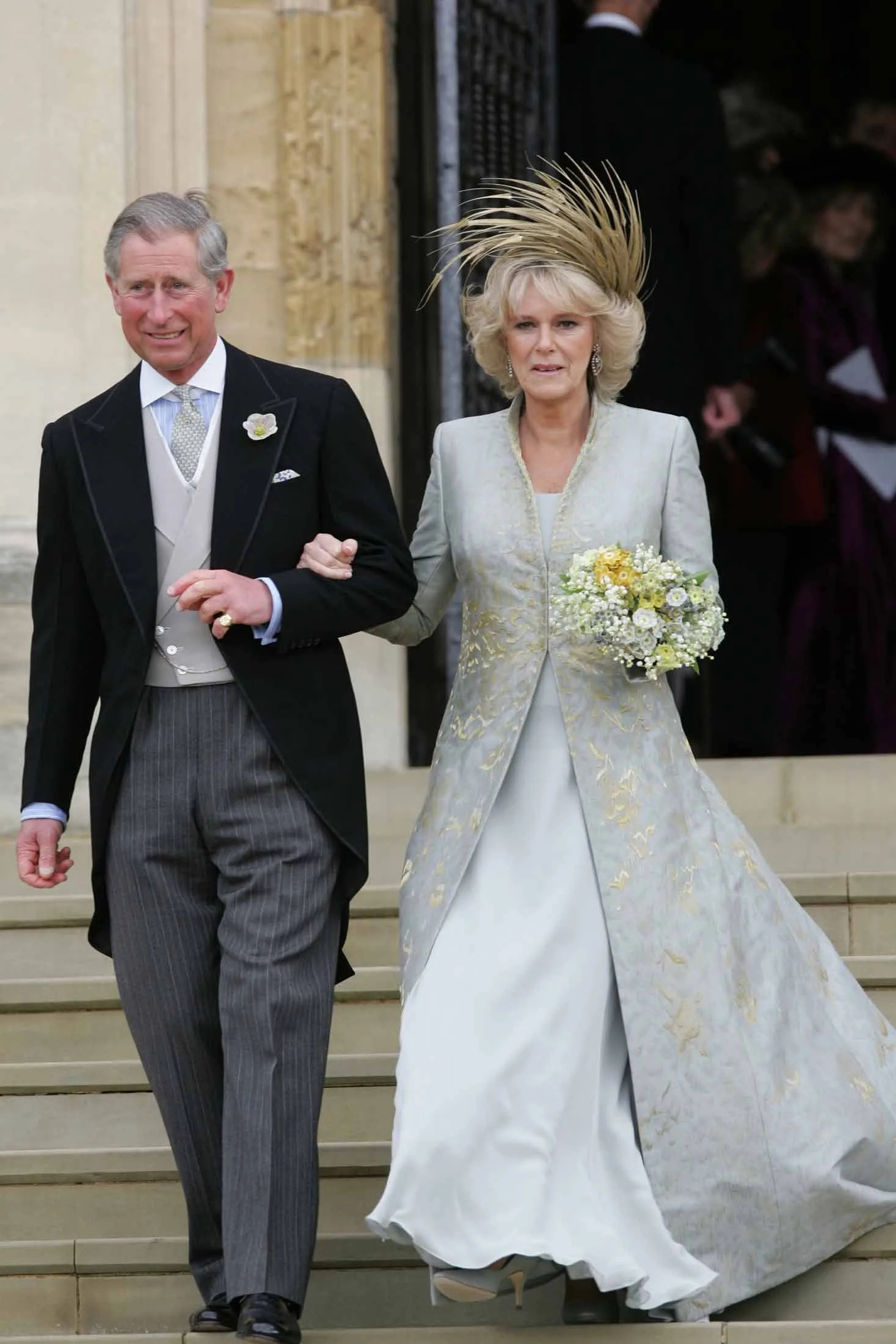 Camilla and Charles get married