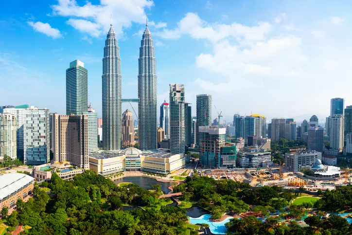 Kuala lumpur skyline, Malaysia