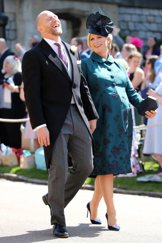 Zara and Mike Tindall