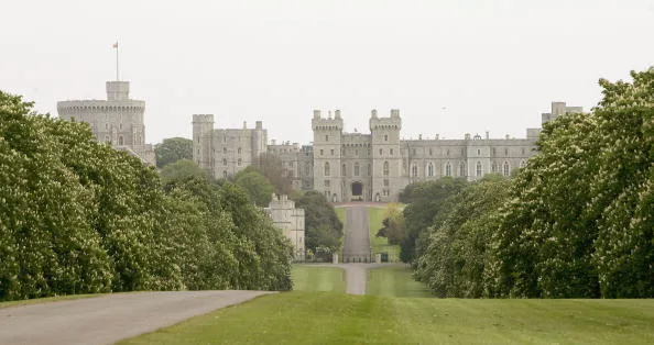 A VIEW OF WINDSOR CASTLE, WHICH IS CLOSE TO ADELAIDE COTTAGE.