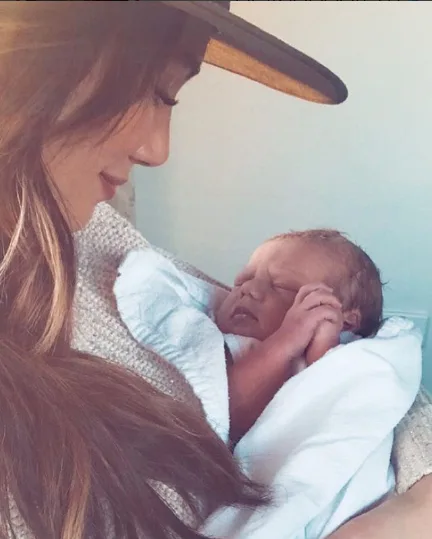 Delta Goodrem welcomes baby niece