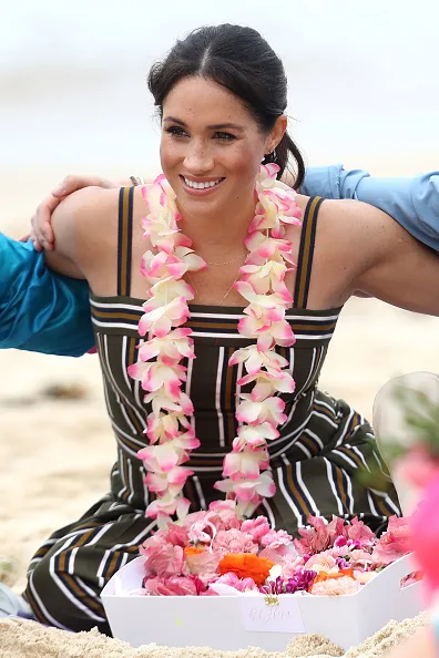 Meghan markle fashion wears recycled shoes