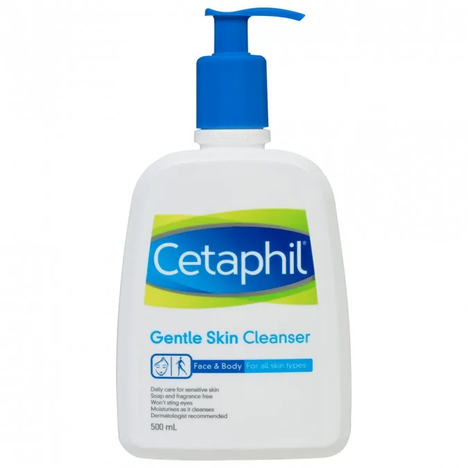 Cetaphil Gentle Cleanser.