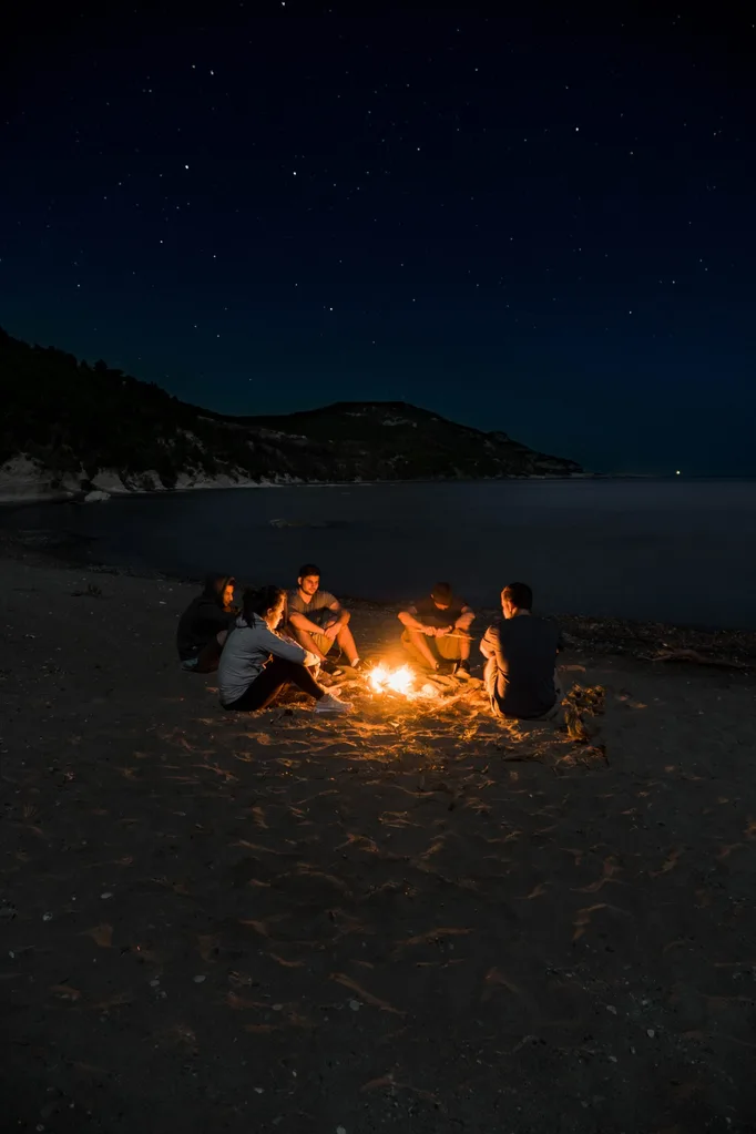 Beachside Camping