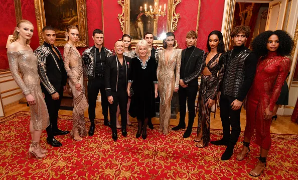 Camilla Duchess of Cornwall at fashion show