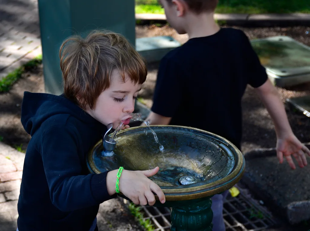 bubbler water