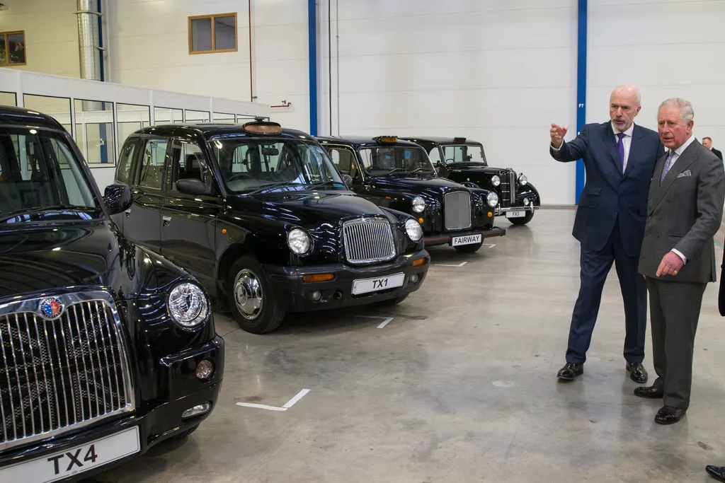 Charles visits the London EV Company in Coventry