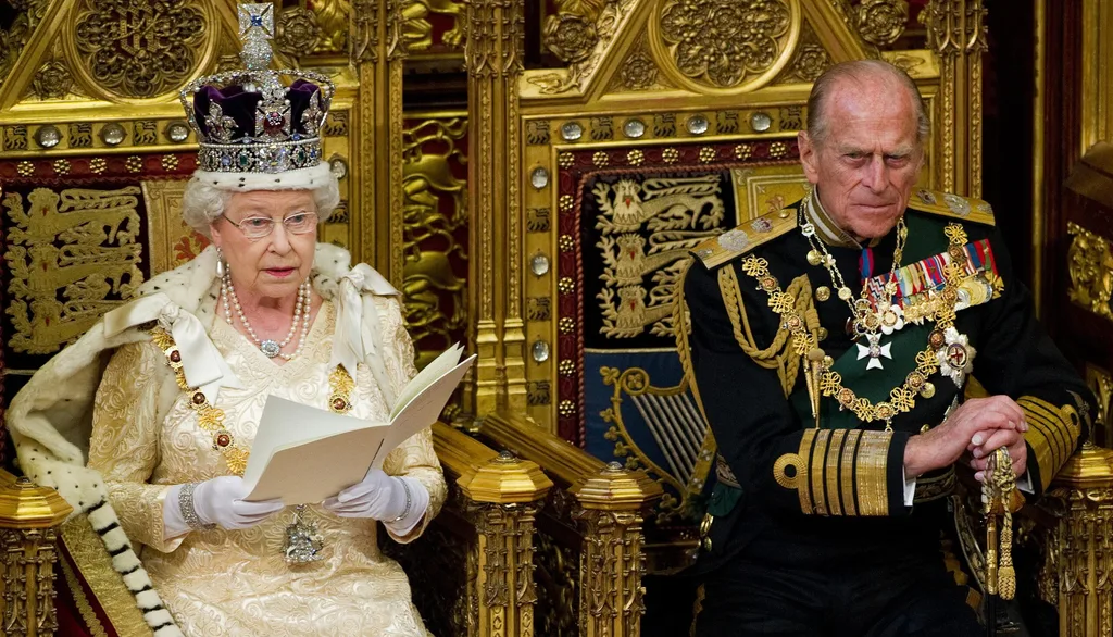 Prince Philip and The Queen