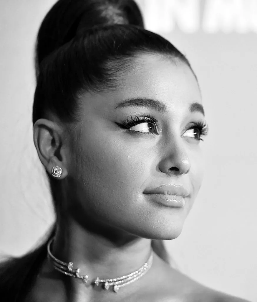 Portrait of pop singer, Ariana Grande