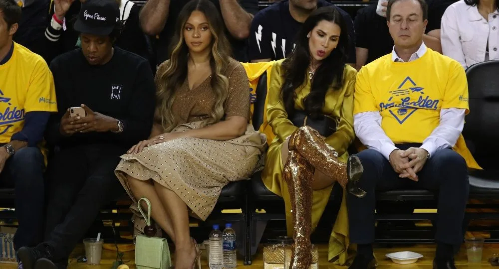 beyonce jay-z basketball
