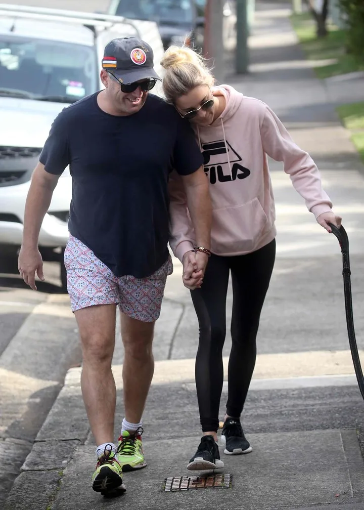 Karl Stefanovic and Jasmine