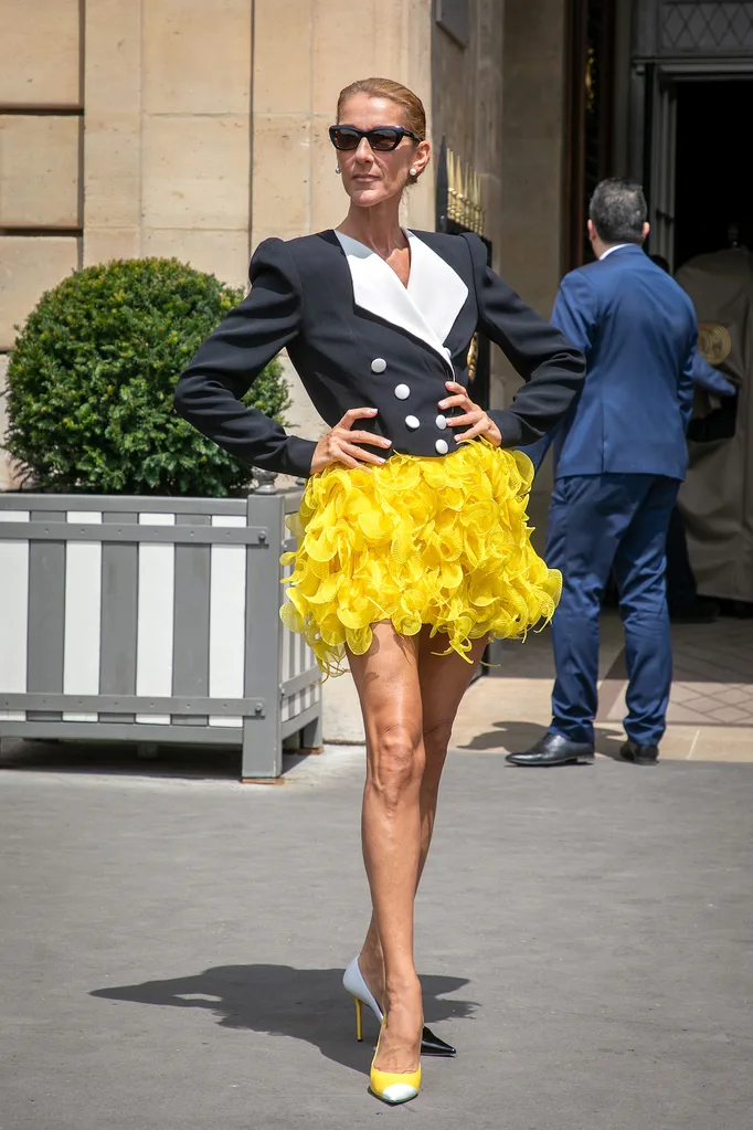 celine dion ronald van der kemp paris fashion week