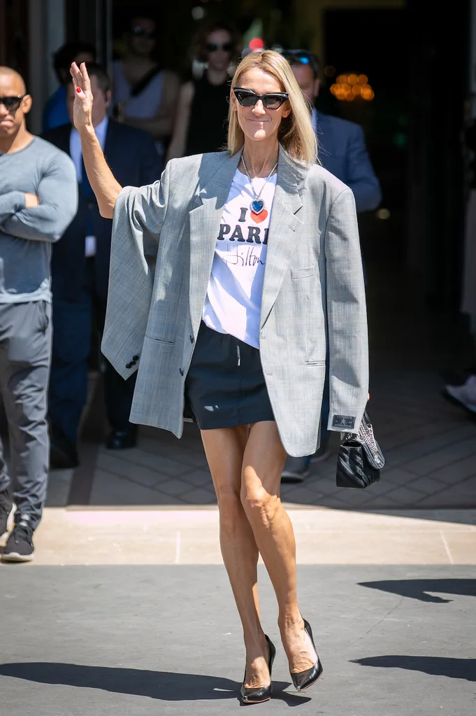 celine dion paris fashion week vetements titanic