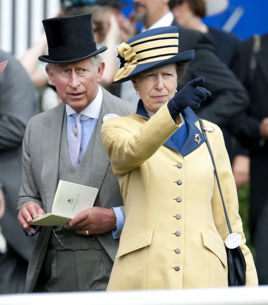 Princess anne and prince charles