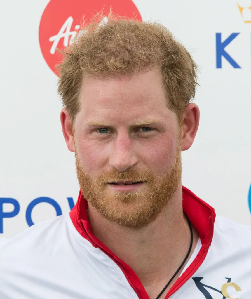 Prince Harry at the Royal Polo Charity Game