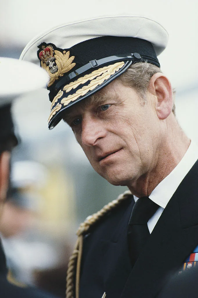 Portrait of Prince Philip in uniform