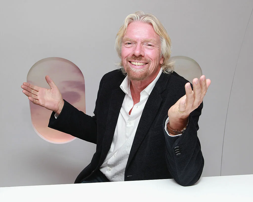 Virgin Founder Richard Branson, at the Conversations In A Cloud Pop-Up Business Panel