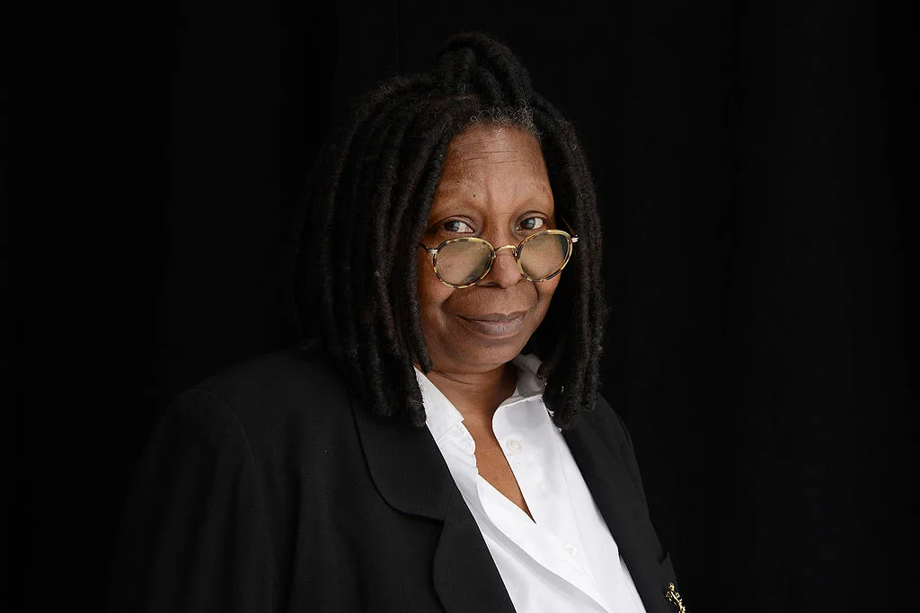 Portrait of performer Whoopi Goldberg