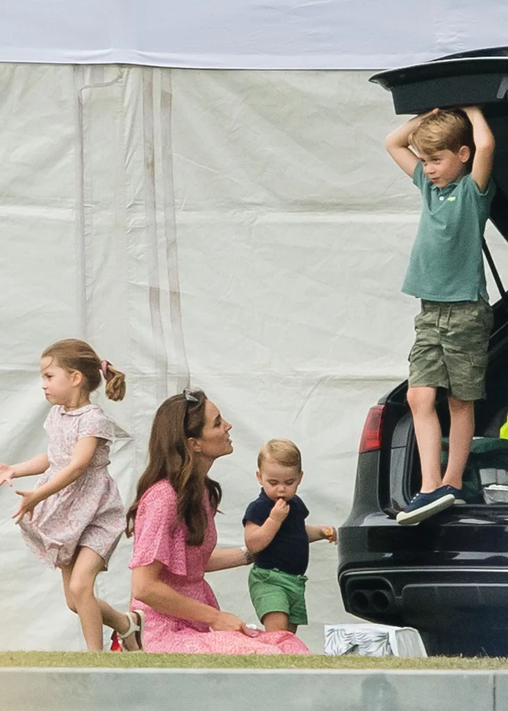 kate middleton, princess charlotte, prince louis, prince george