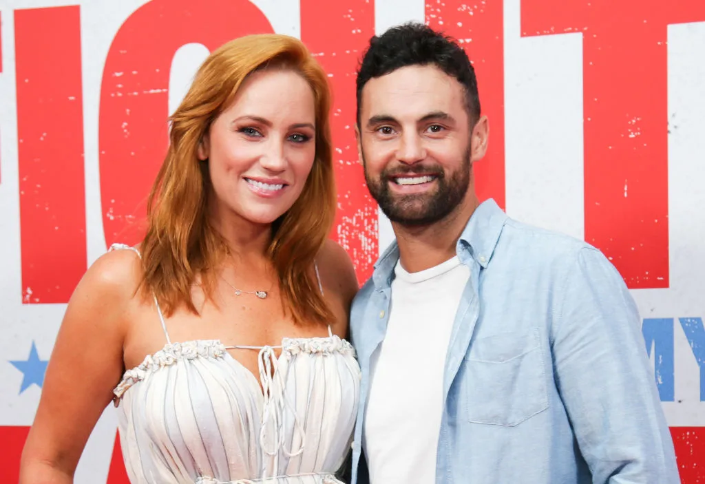 Jules Robinson & Cameron Merchant at the Married at First Sight Premiere