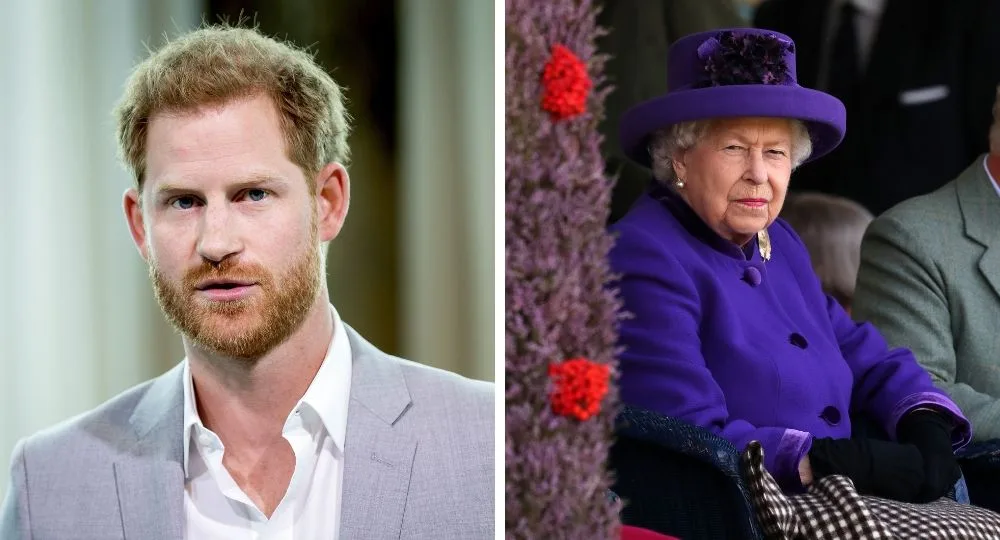 Prince Harry, Queen Elizabeth II