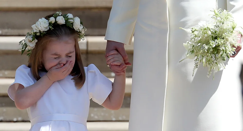 Princess Charlotte Meghan Markle Prince Harry wedding