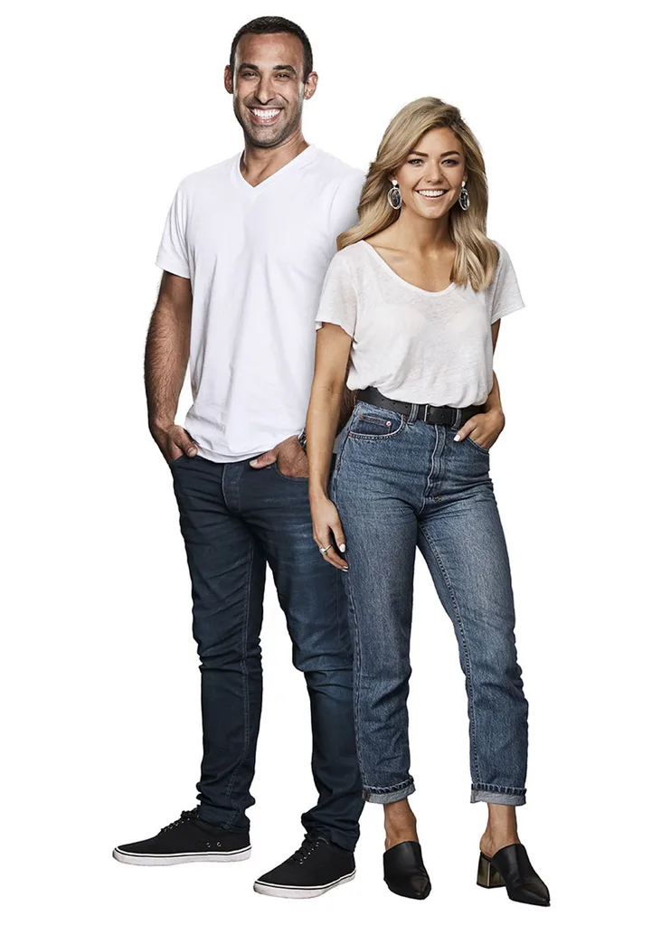 Sam Frost and Adam Dovile