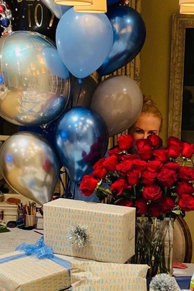 Nicole Kidman and Keith Urban birthday