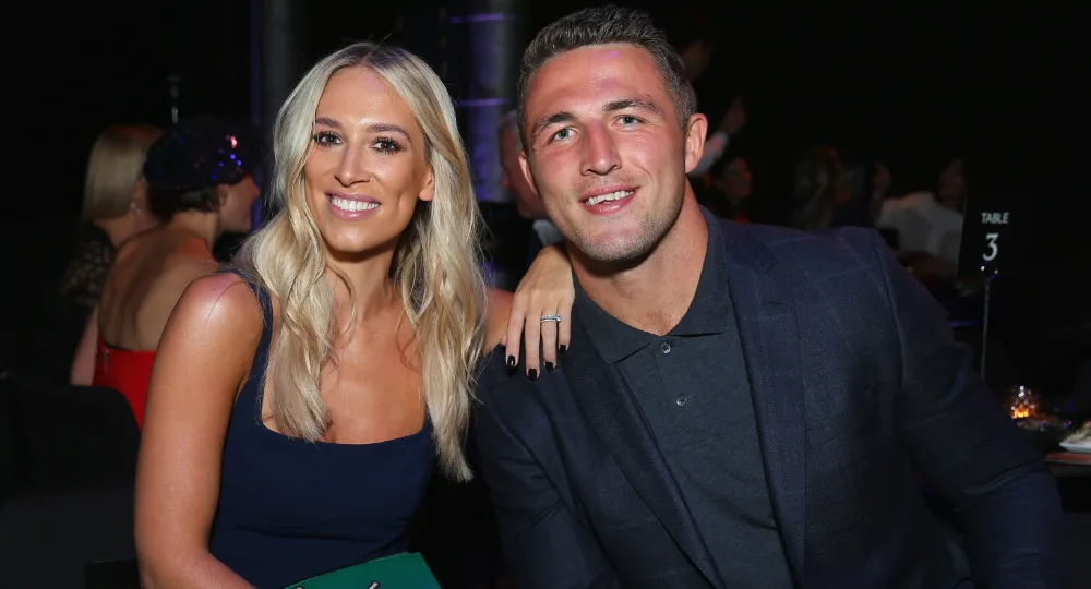 Phoebe and Sam Burgess