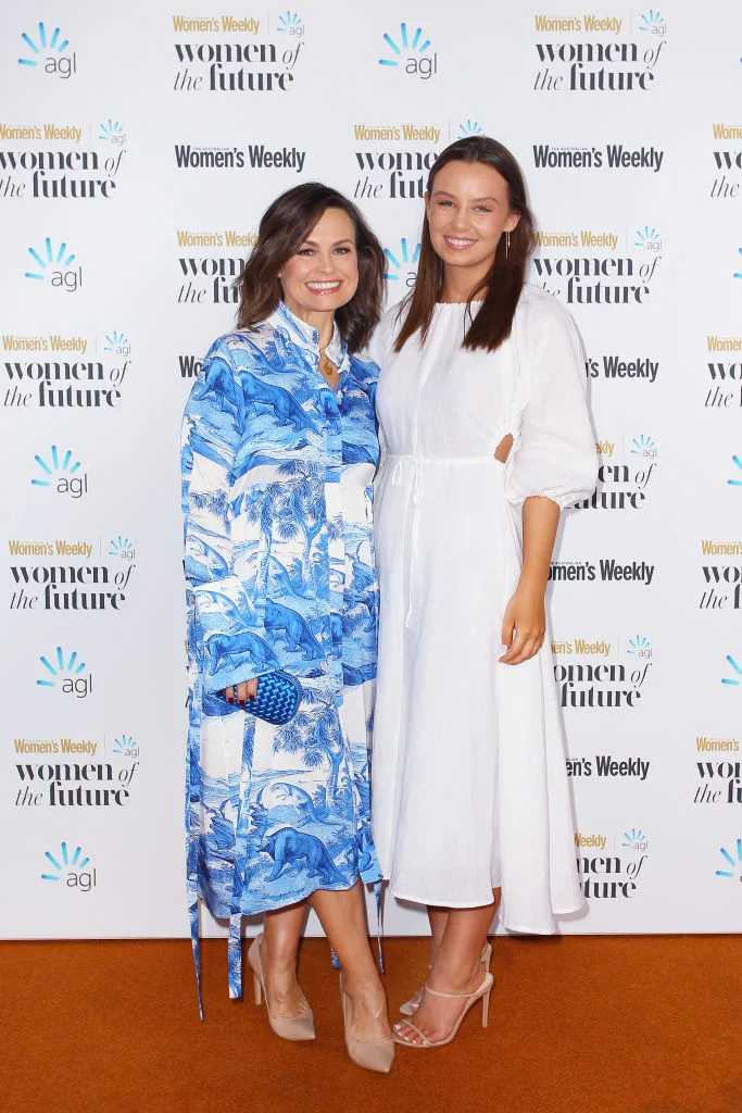 Lisa Wilkinson and daughter Billi FitzSimons at the Women Of The Future Awards