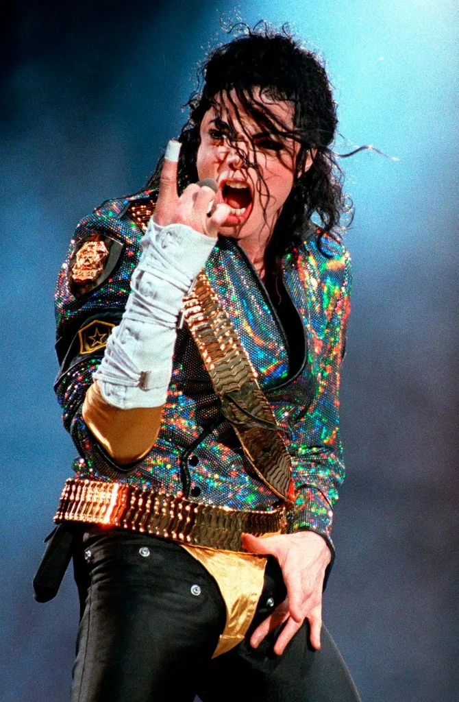 Michael Jackson on stage