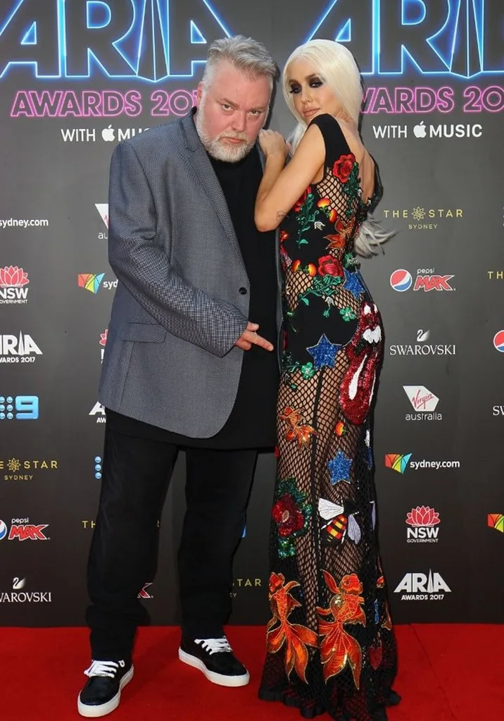 Imogen and Kyle at the Logies