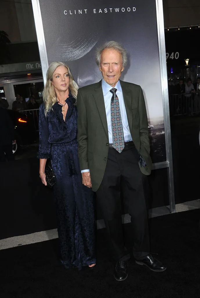 Clint Eastwood and Christina Sandera at the arrivals of Warner Bros. Pictures World Premiere