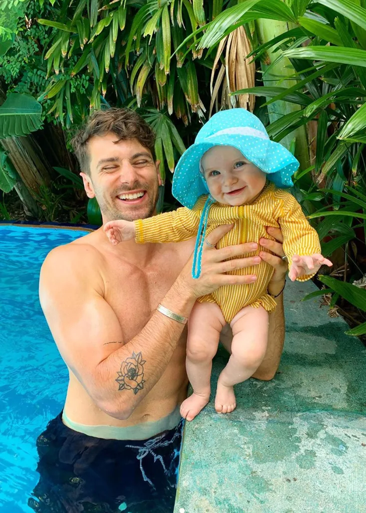 Matty J and Marlie-Mae in Bali