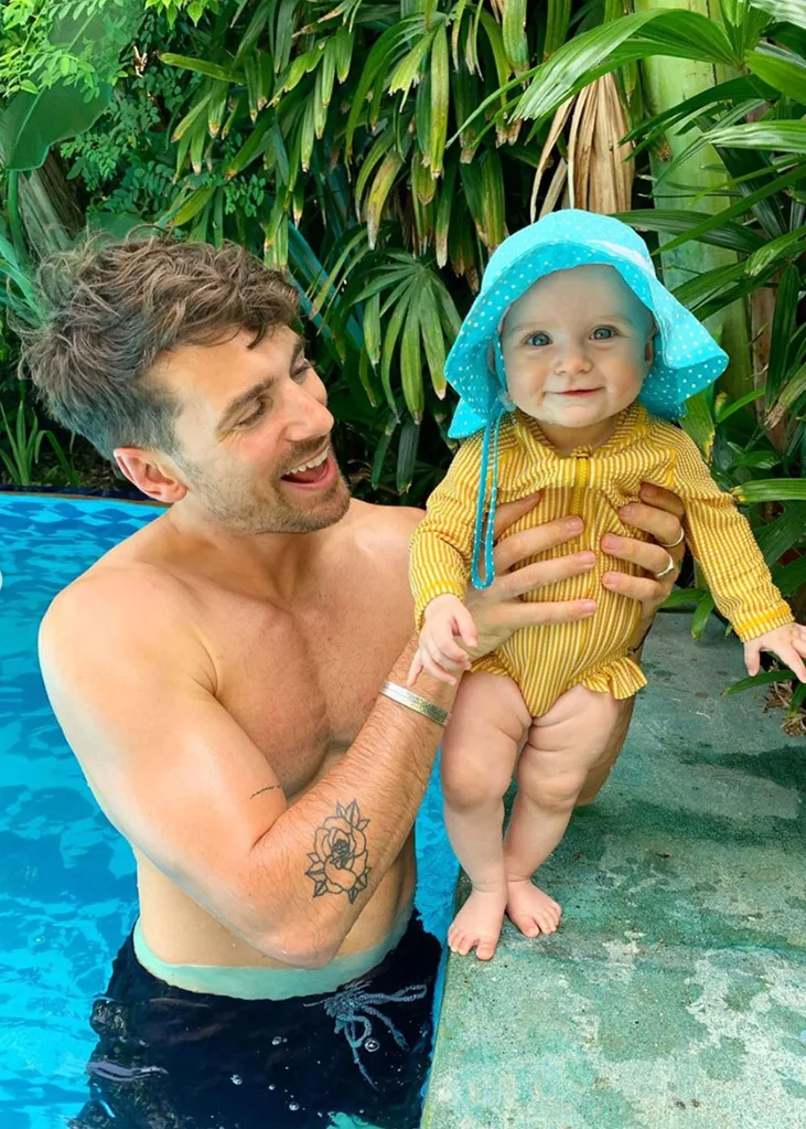 Matty J and Marlie-Mae in Bali