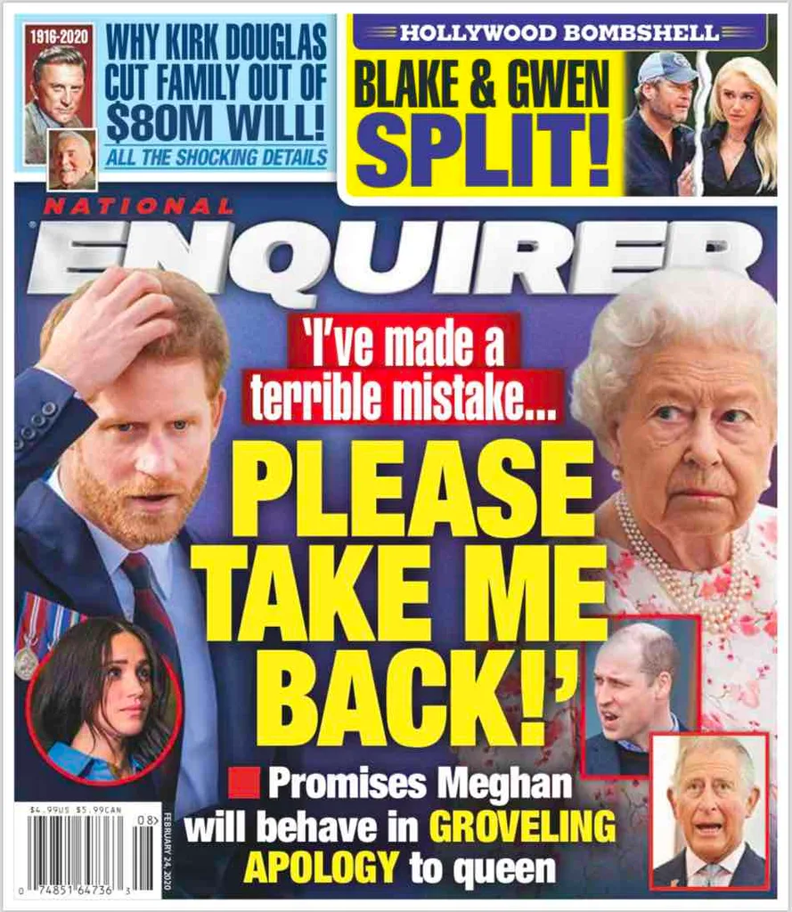 National Enquirer Prince Harry