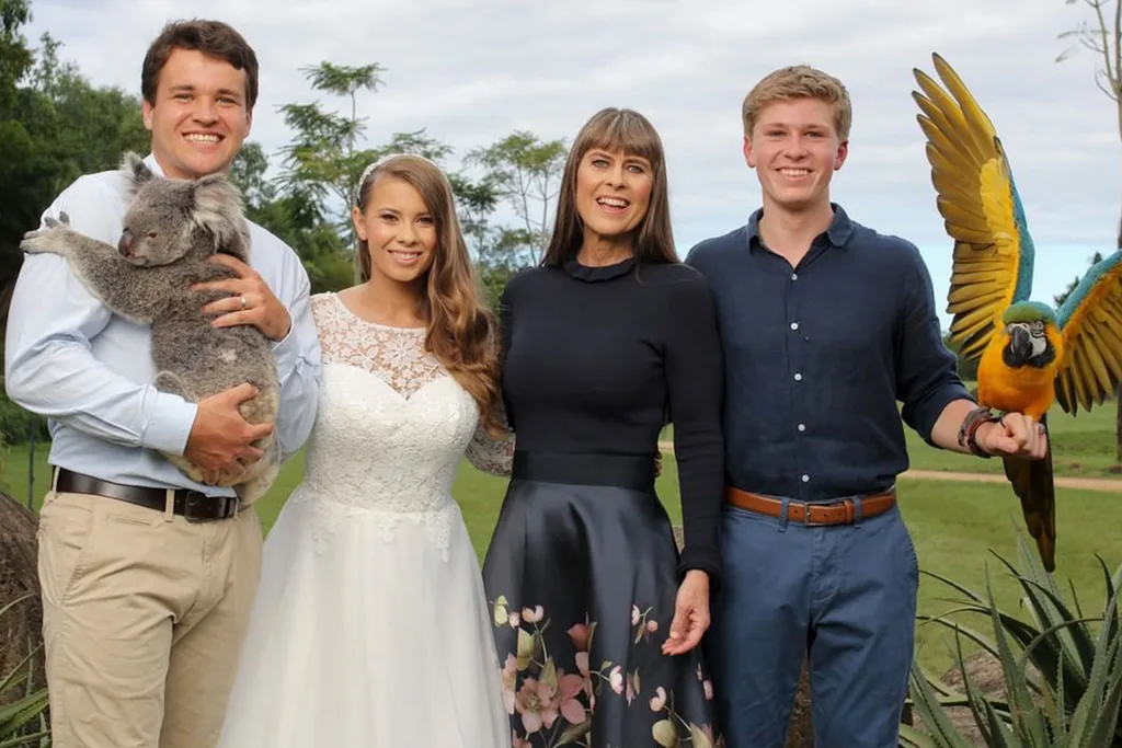 Bindi and Robert Irwin