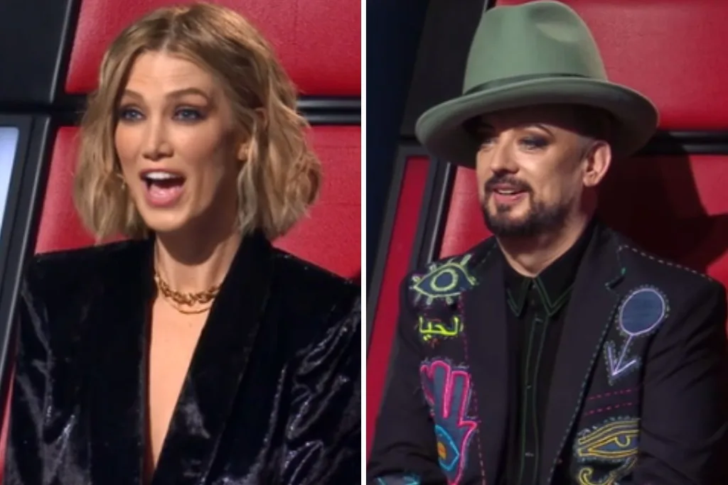 Delta Goodrem boy george