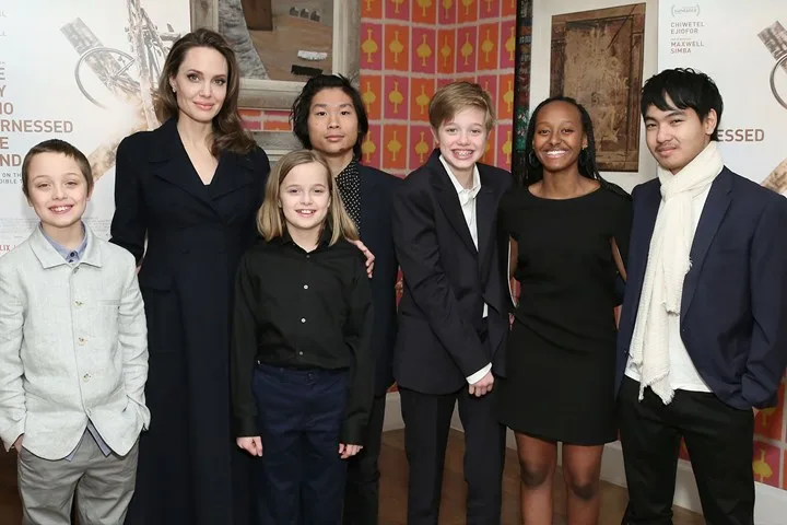 Angelina Jolie kids