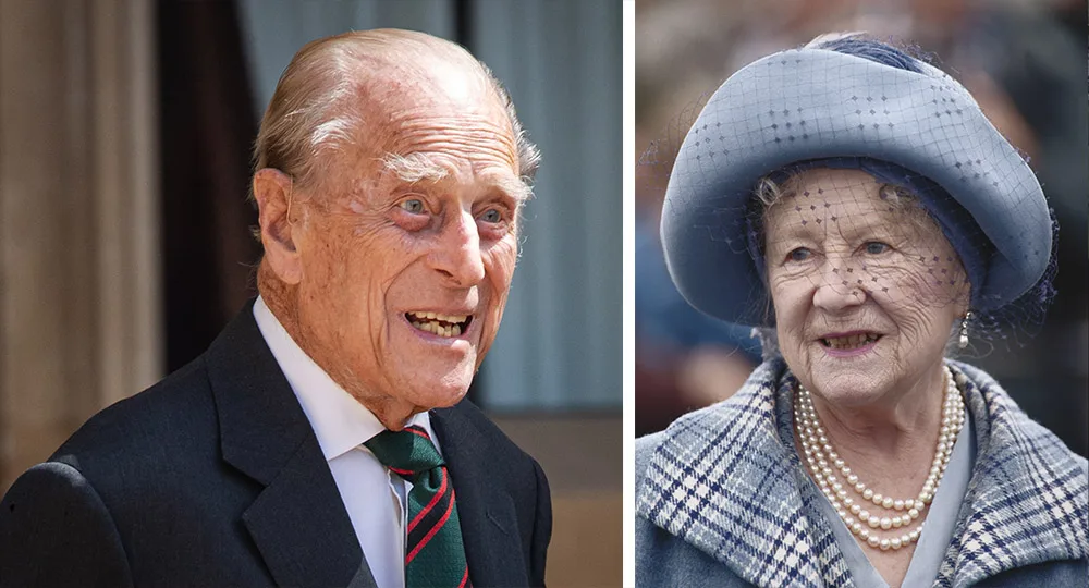 Prince Philip and Queen Mother