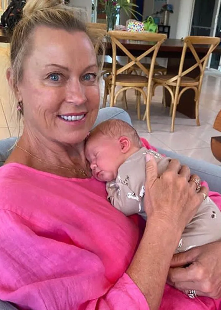 Lisa Curry second grandchild Taj