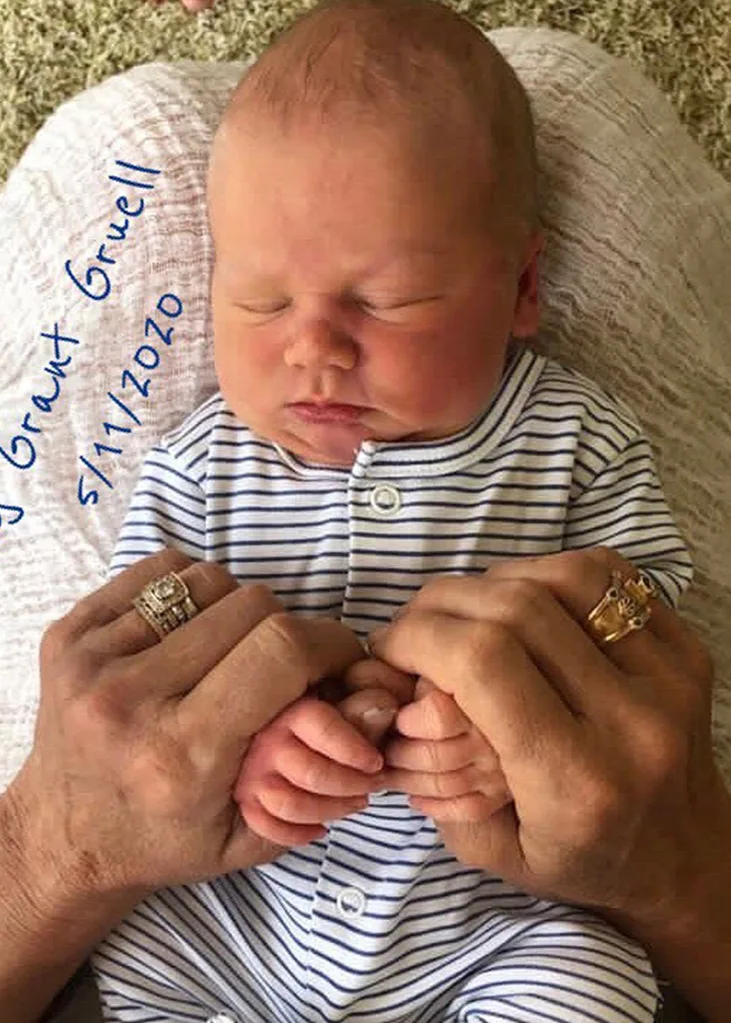 Lisa Curry second grandchild Taj
