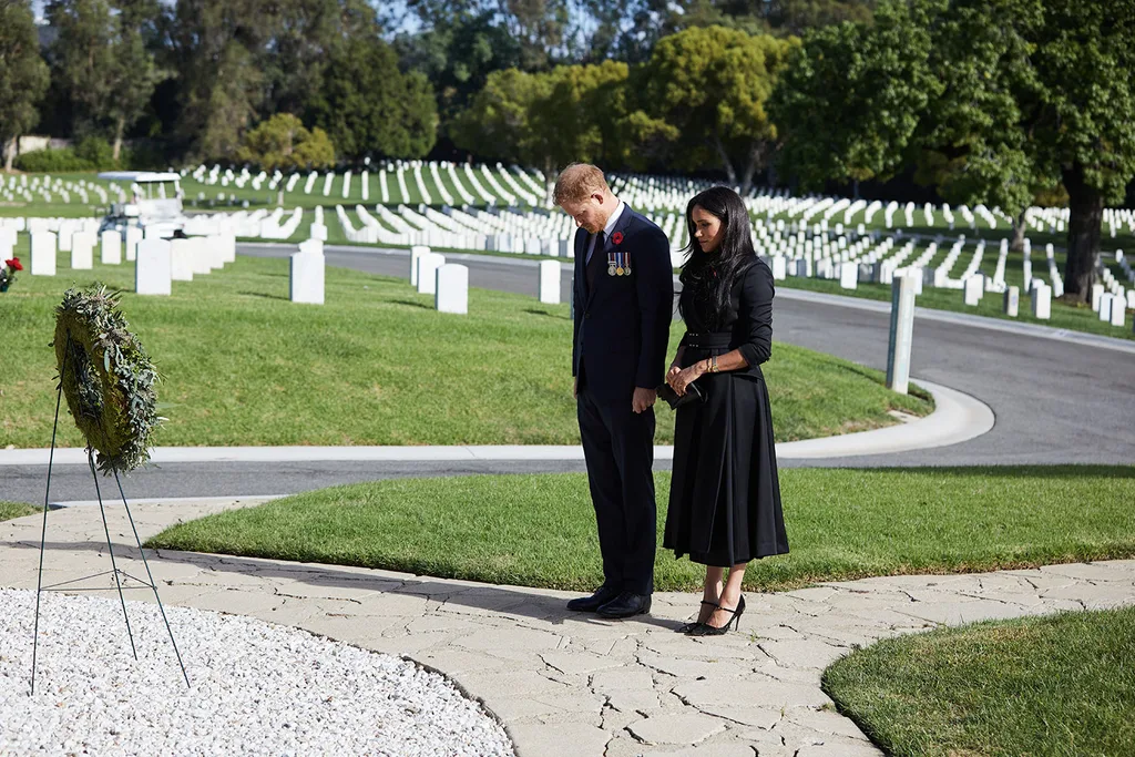 Prince Harry Meghan Markle Remembrance Sunday 2020