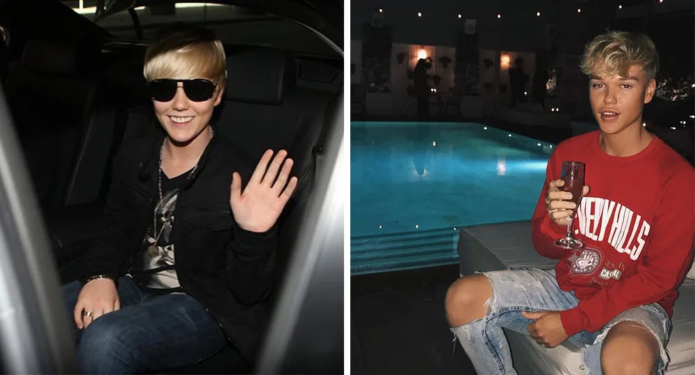 Jack Vidgen before and after