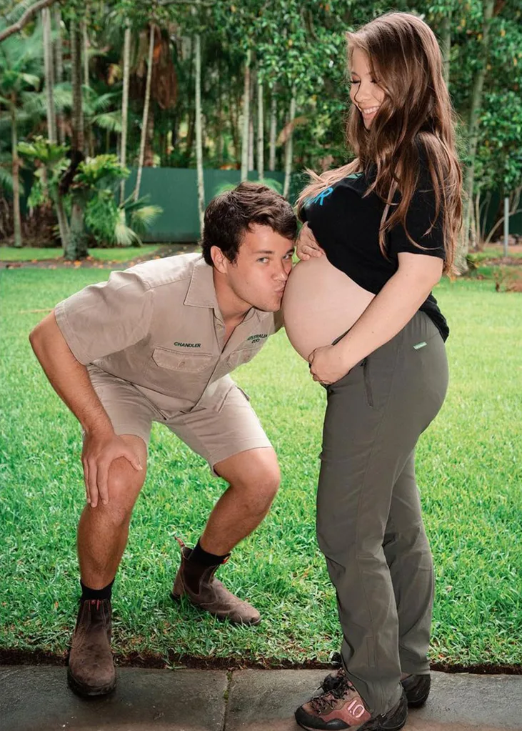 Bindi Irwin pregnancy update third trimester